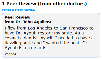 peer review dentist